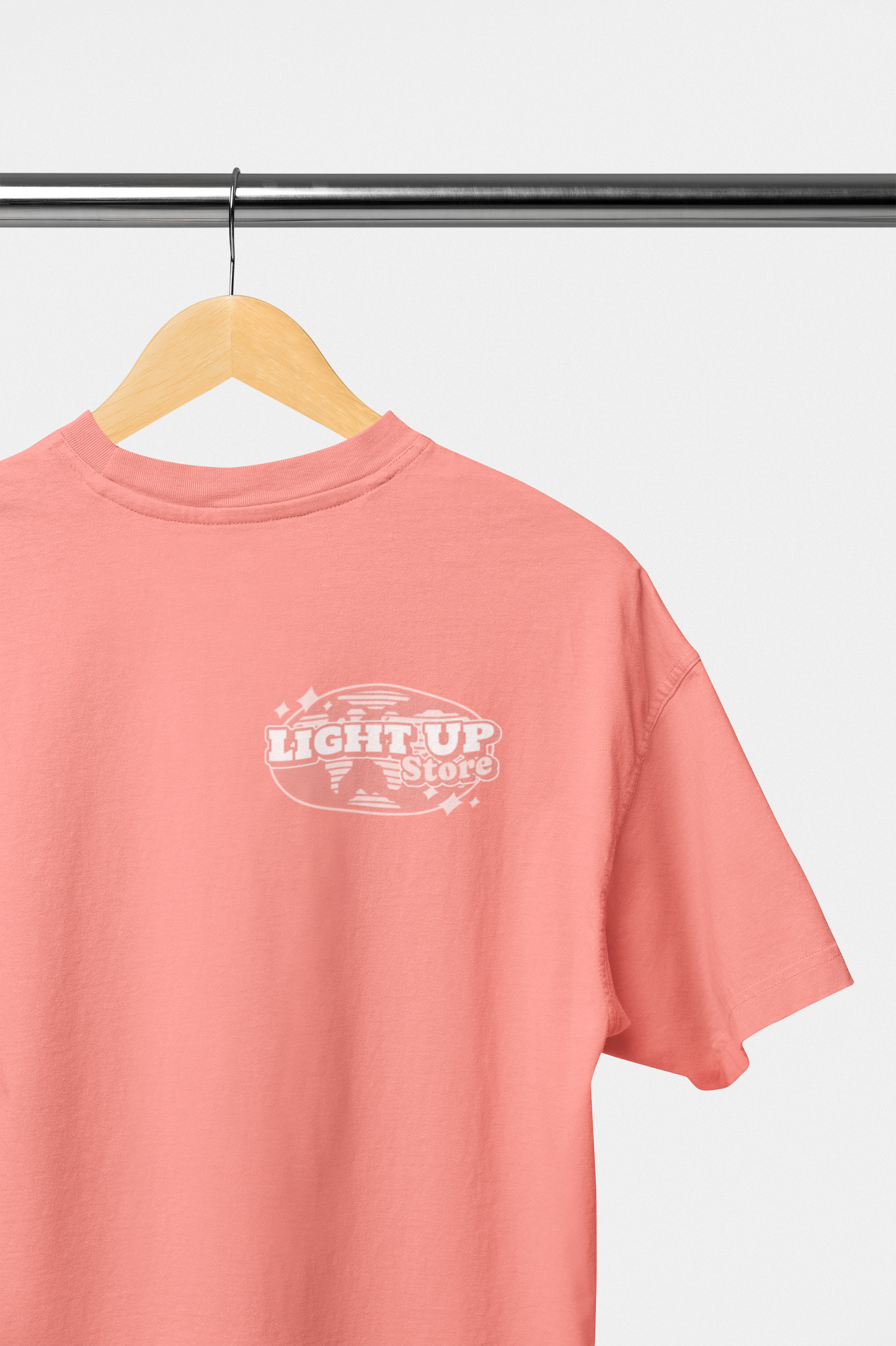 Light Up Vintage Peach T-Shirt