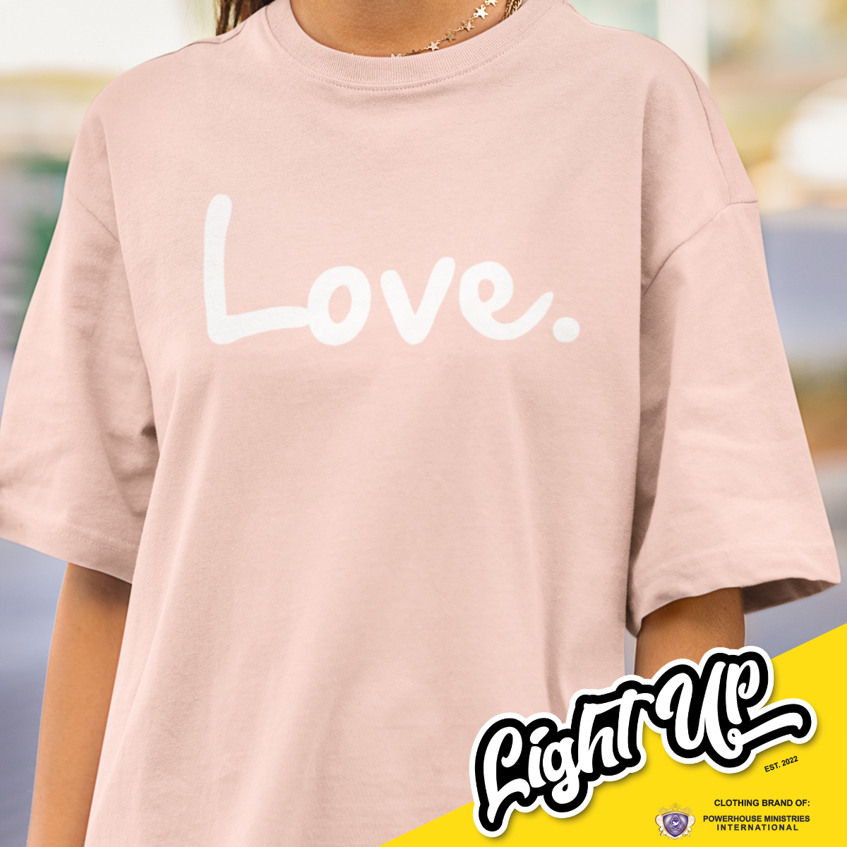 "Love." Oversized Shirt