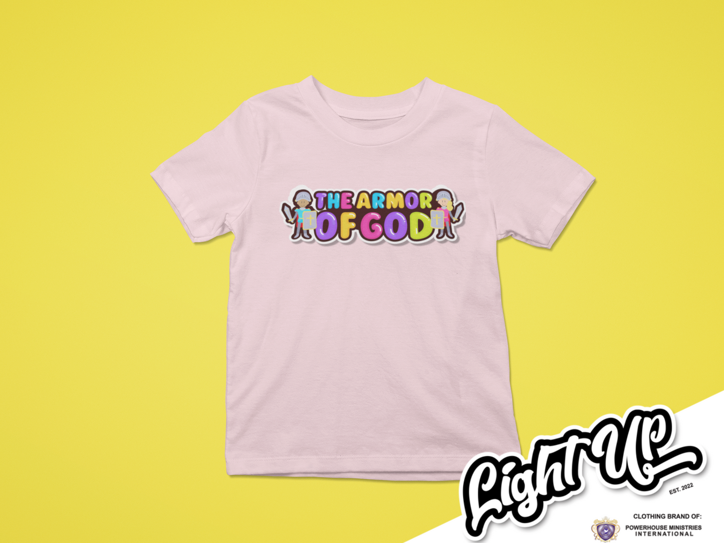 Armor of God T-shirt (Big Logo) - Kids