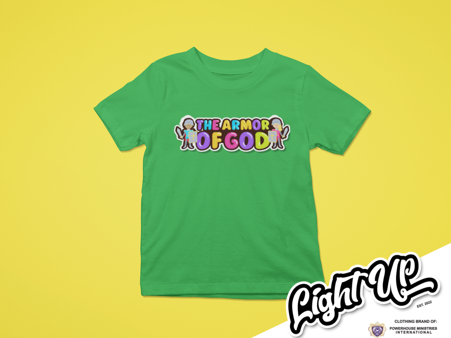 Armor of God T-shirt (Big Logo) - Kids